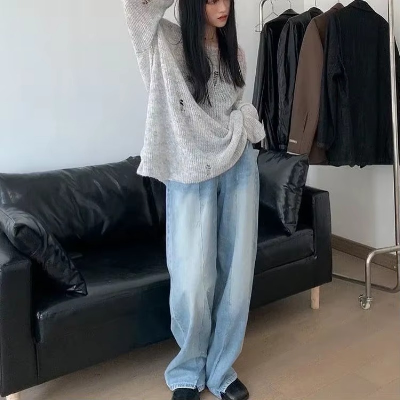 Summer Jumper Clothing - Pullovers Women's Clothing Hole Hollow Out