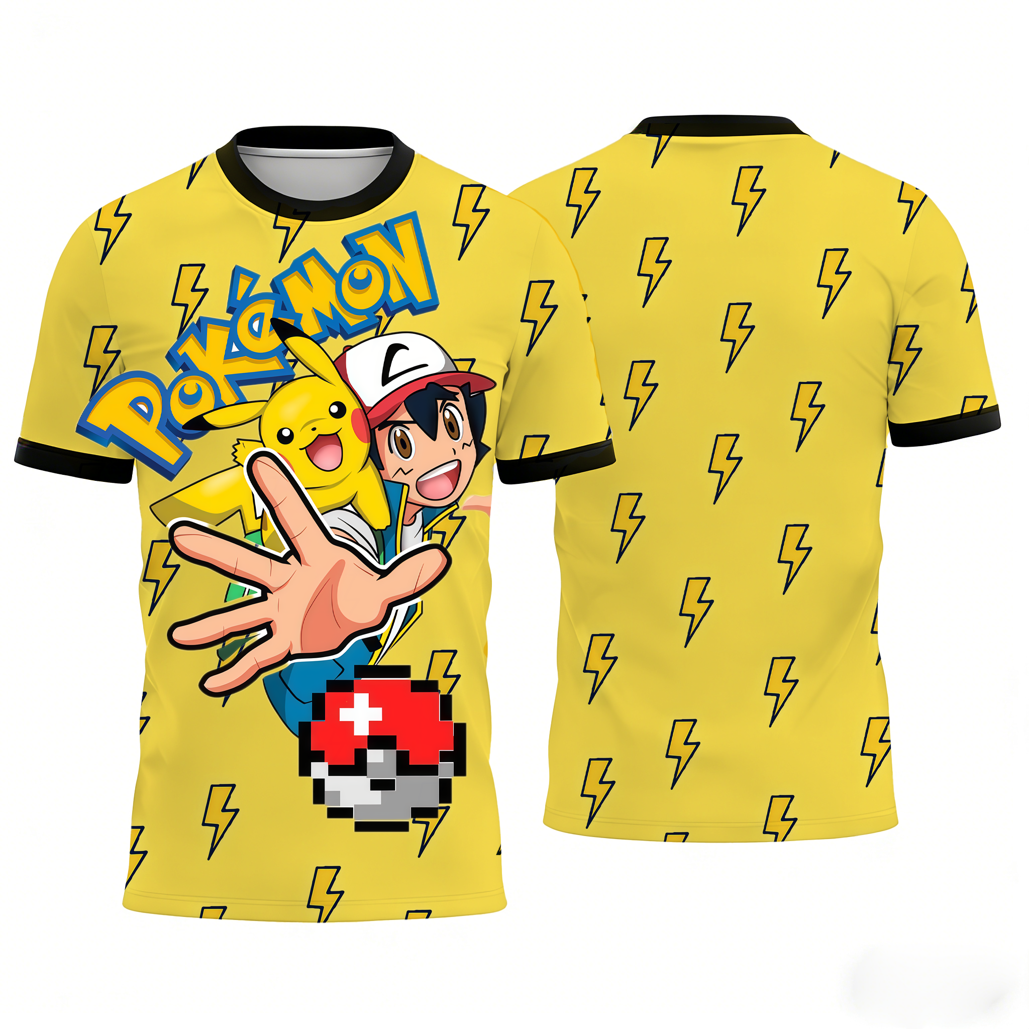 Summer Clothing Kids Sale - 2026 Hot Sale New Pokemon Ash