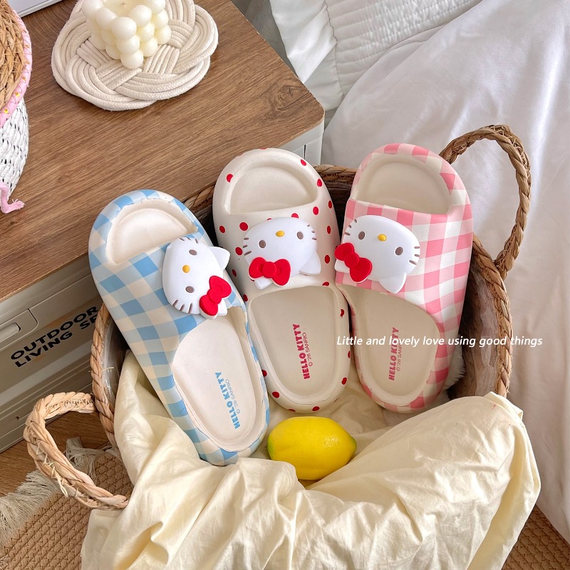 Summer Away Clothing - 2026 Summer Hello Kitty Slip-on Shoes