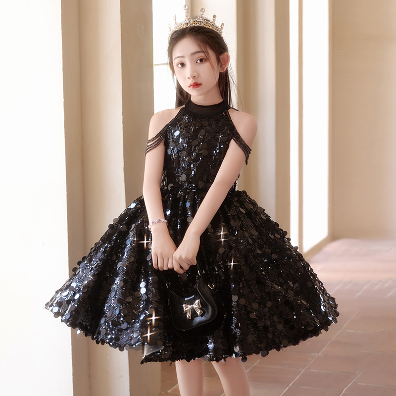 Summer Clothing For Teen Girls - Black girl dress light luxury niche