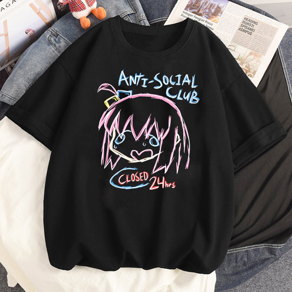 Summer Grunge Clothing - Bocchi The Rock Shirt Teen 2000s