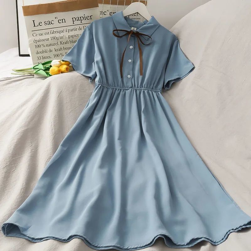 Summer Clothing For Teen Girls - 2026 summer Kids Student Dresses Children