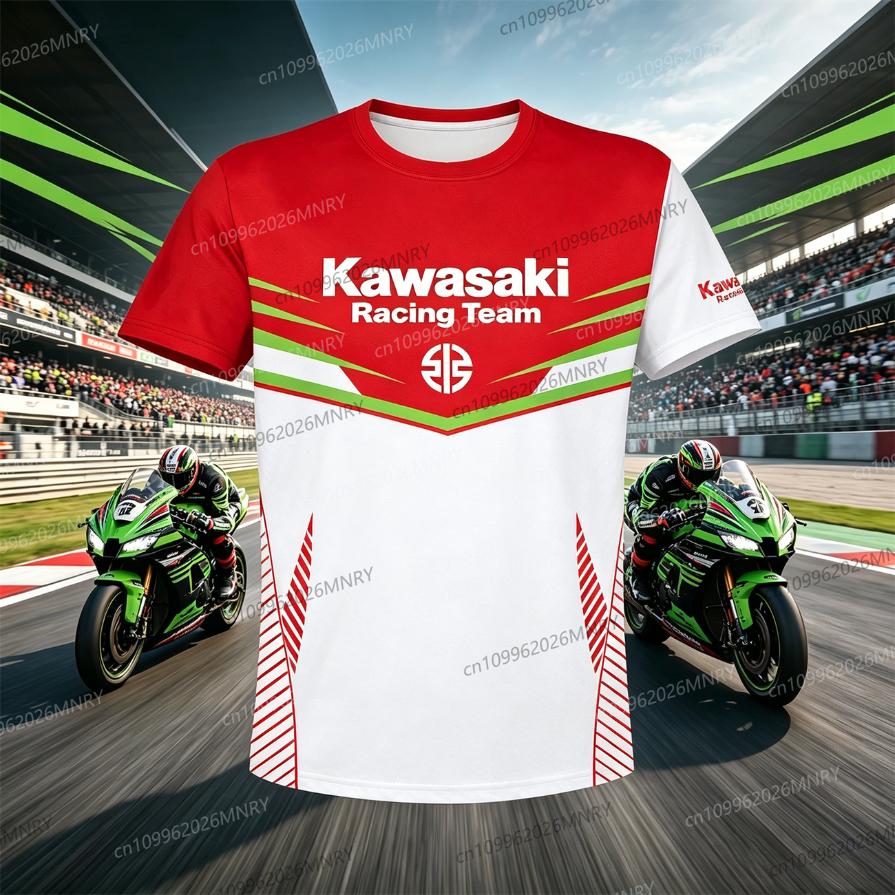 Summer Clothing Motorcycle - New Kawasaki T-Shirt Riding T-Shirt Sunscreen