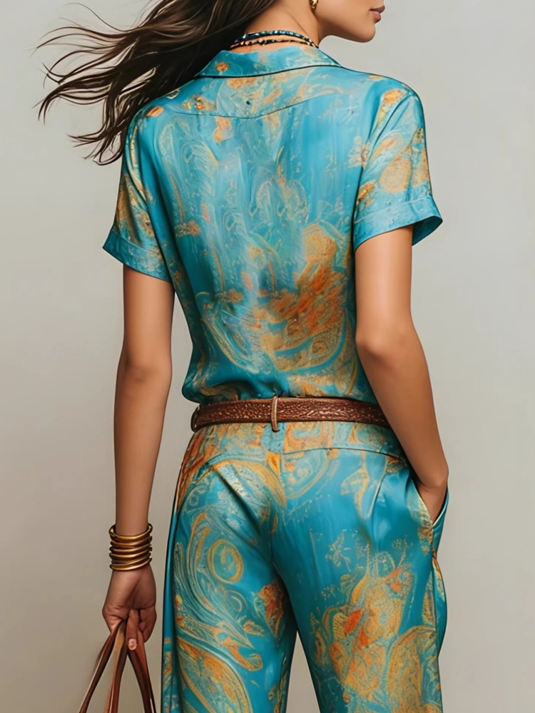 Women's Boho Paisley Print Two - Summer Clothing Vacation ulasan dan harga