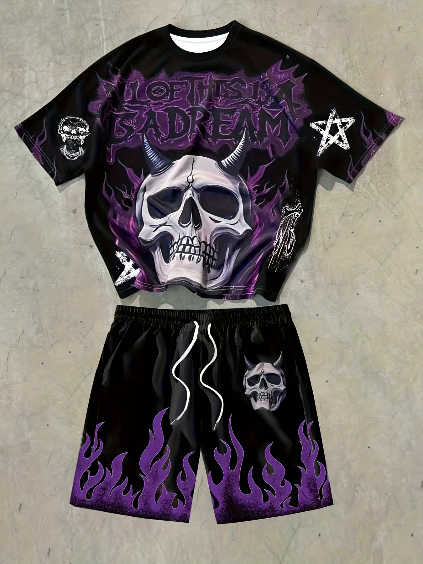 Hot Selling men's New Skull Le - Summer Knit Clothing ulasan dan harga
