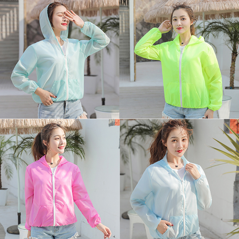 Jacket Women Summer Sun Protec - Summer Uv Clothing ulasan dan harga