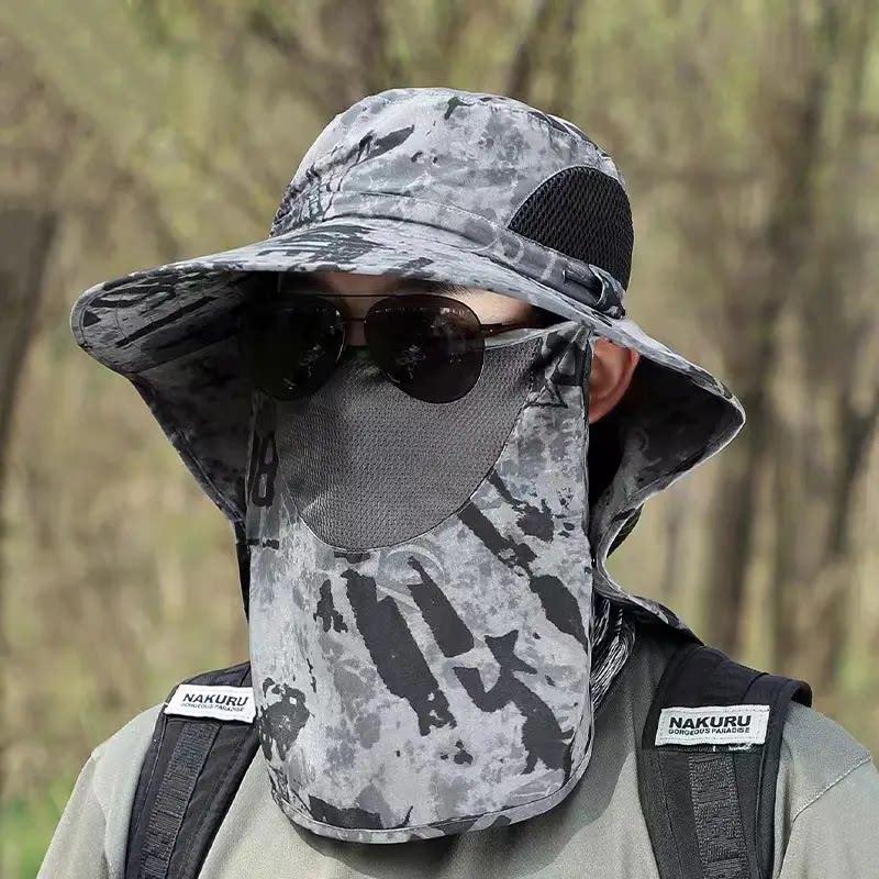 Outdoor Fishing Hat Men's UV P - Summer Uv Clothing ulasan dan harga