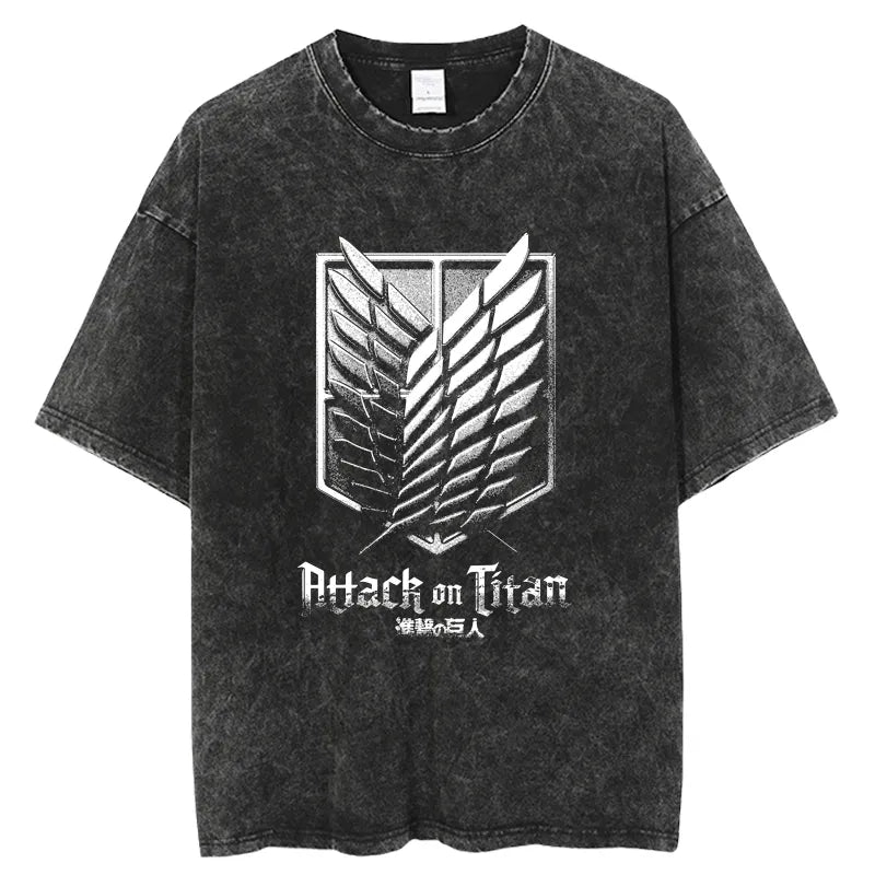 Attack on Titan Anime Scout Em - Summer Away Clothing ulasan dan harga