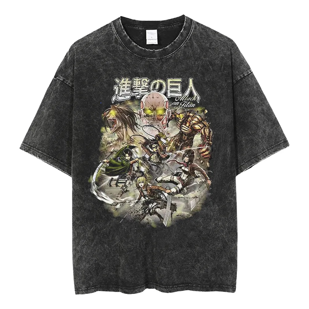 Attack on Titan Anime Scout Em - Summer Away Clothing ulasan dan harga
