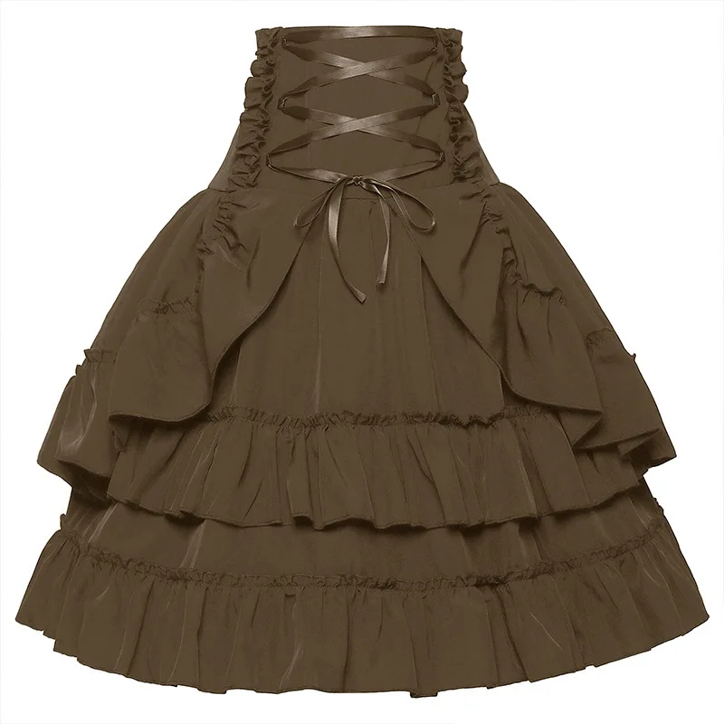 Women Victorian Skirt Medieval - Summer Renaissance Clothing ulasan dan harga