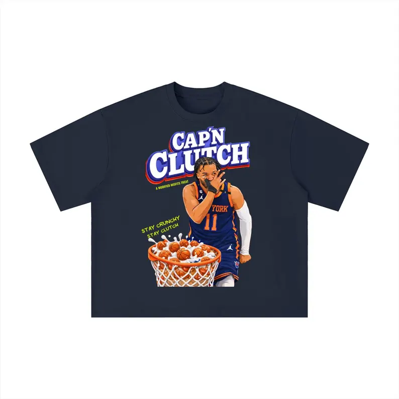 CAPN CLUTCH Knicks T-Shirt Men - Summer Clothing Nyc ulasan dan harga