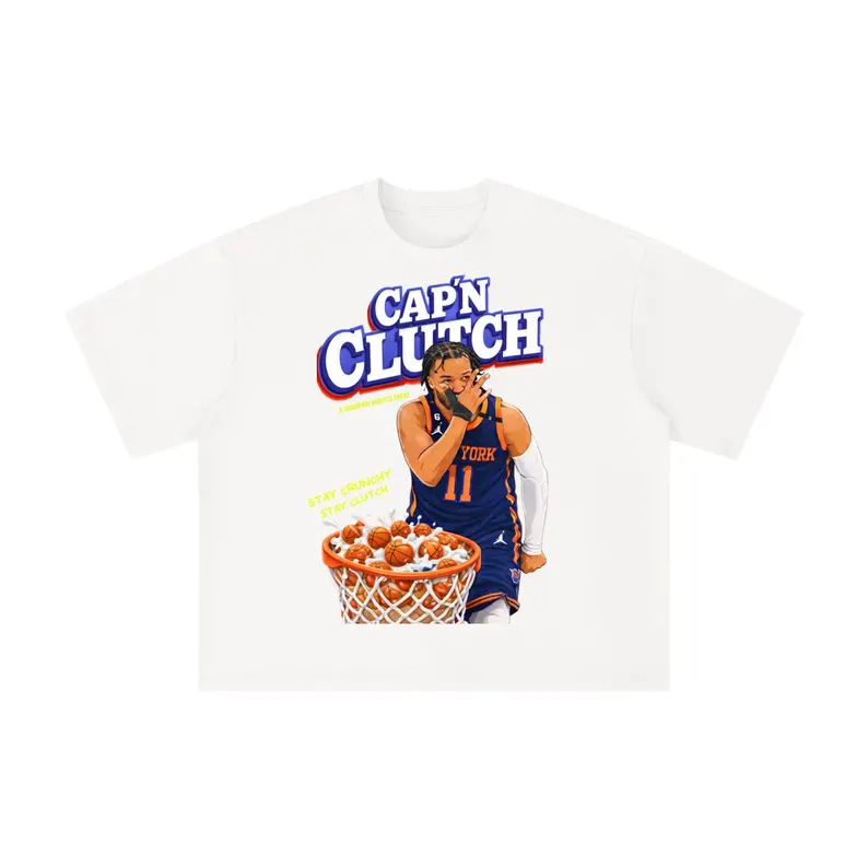 CAPN CLUTCH Knicks T-Shirt Men - Summer Clothing Nyc ulasan dan harga