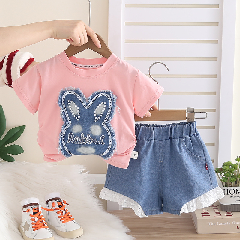 2026 Hot Sale Kids Girls 2pcs  - Summer Clothing Kids Sale ulasan dan harga