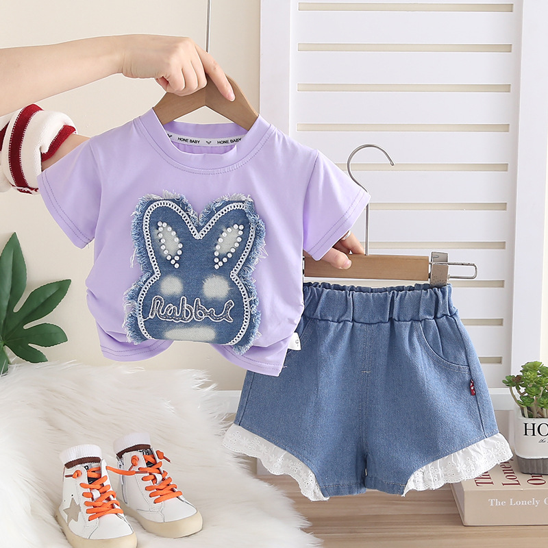 2026 Hot Sale Kids Girls 2pcs  - Summer Clothing Kids Sale ulasan dan harga