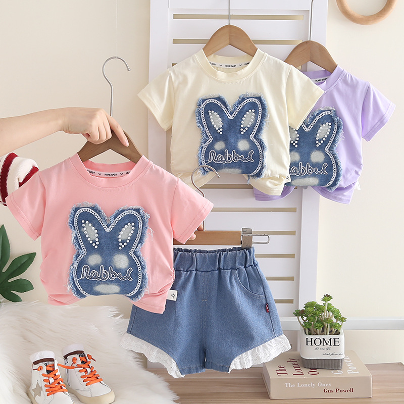 2026 Hot Sale Kids Girls 2pcs  - Summer Clothing Kids Sale ulasan dan harga
