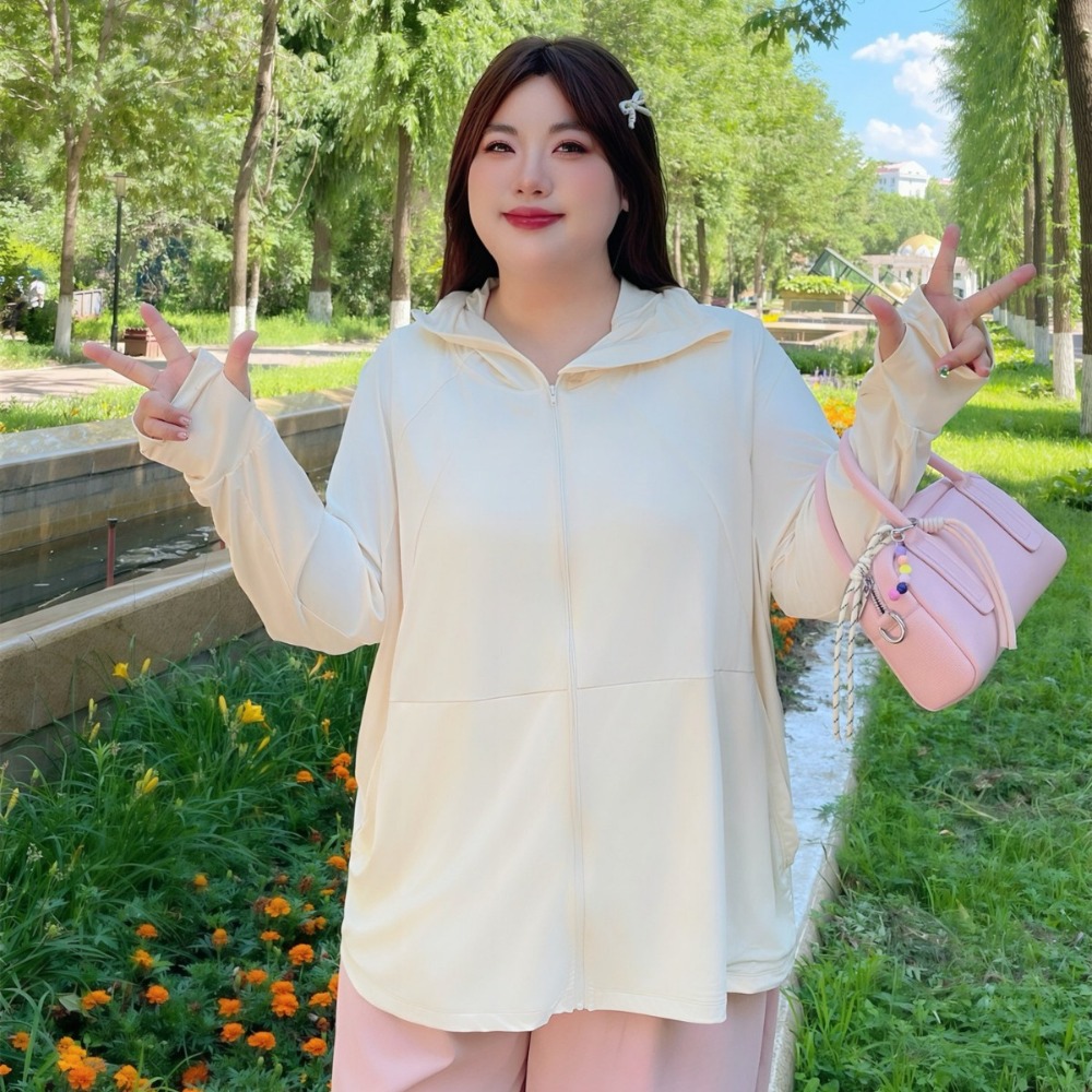 Fat Mm New Plus Size Ice Silk  - Summer Uv Clothing ulasan dan harga