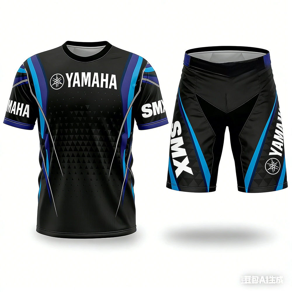 New Summer YAMAHA Men Women Mo - Summer Clothing Motorcycle ulasan dan harga