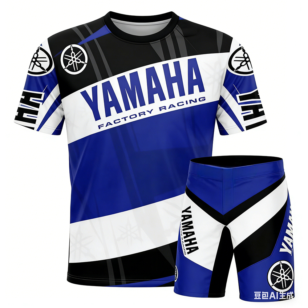 New Summer YAMAHA Men Women Mo - Summer Clothing Motorcycle ulasan dan harga
