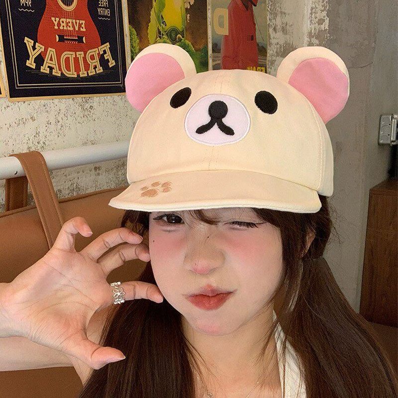 Rilakkuma Bear With Ear Cap Su - Summer Clothing Gifts ulasan dan harga