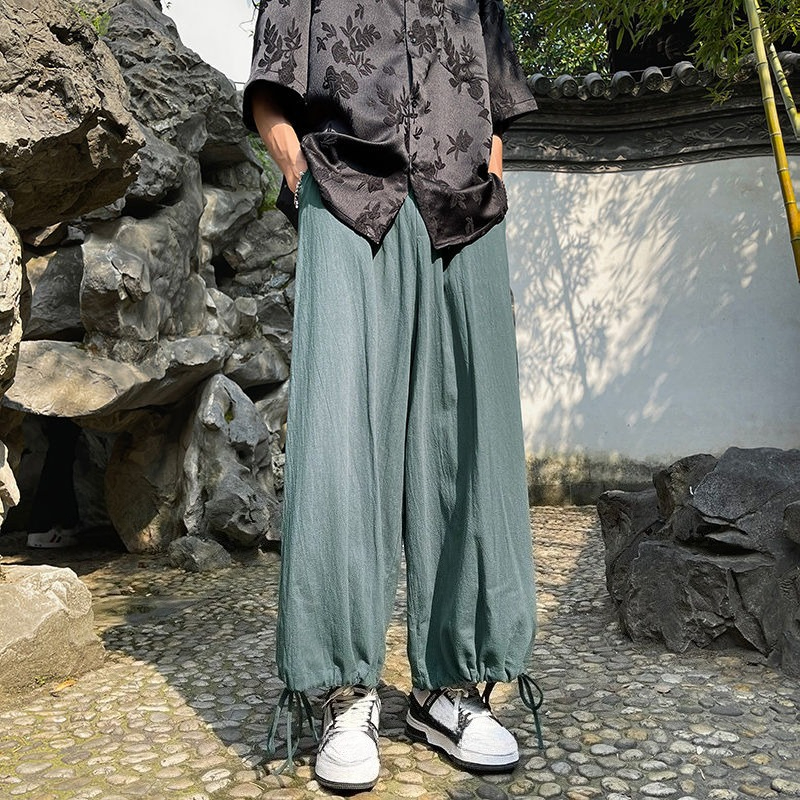 Thin Summer Loose Male Cropped - Summer Clothing Cheap ulasan dan harga