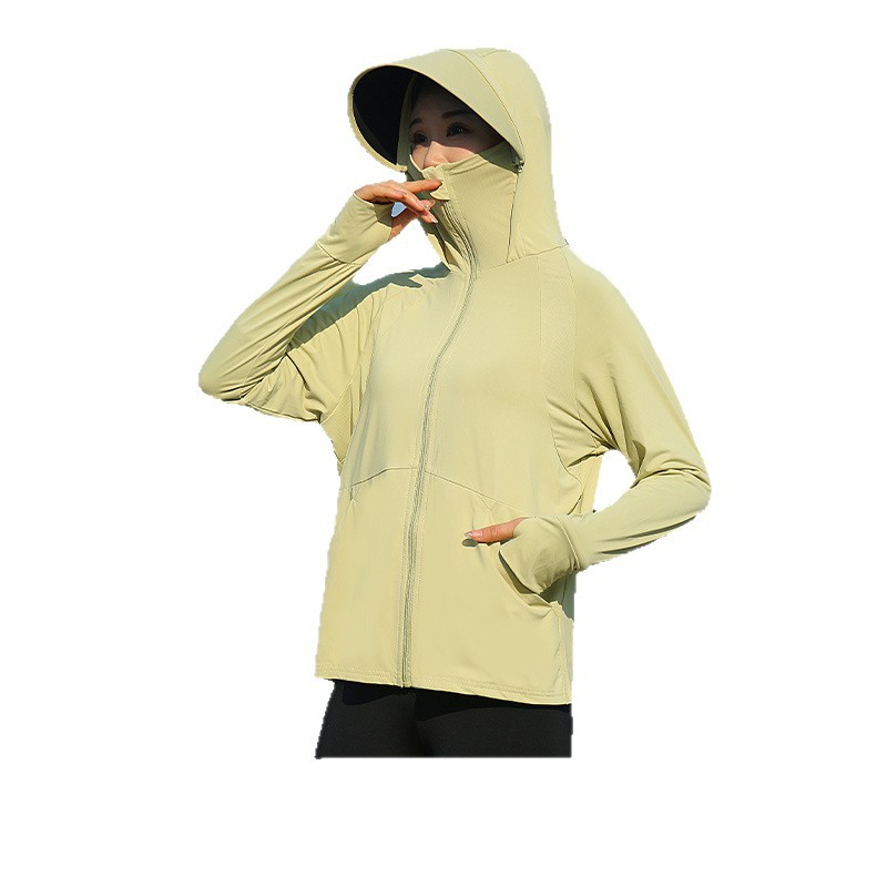 Women Hooded Sun Protection Ja - Summer Uv Clothing ulasan dan harga