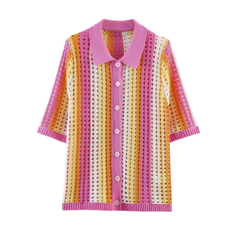 2026 Summer Women's Striped Kn - Summer Clothing Vacation ulasan dan harga