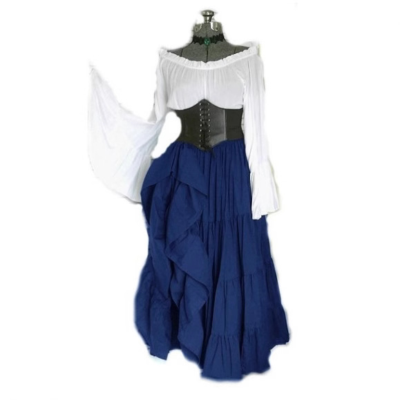 2025 New Party Long-sleeved Dr - Summer Renaissance Clothing ulasan dan harga