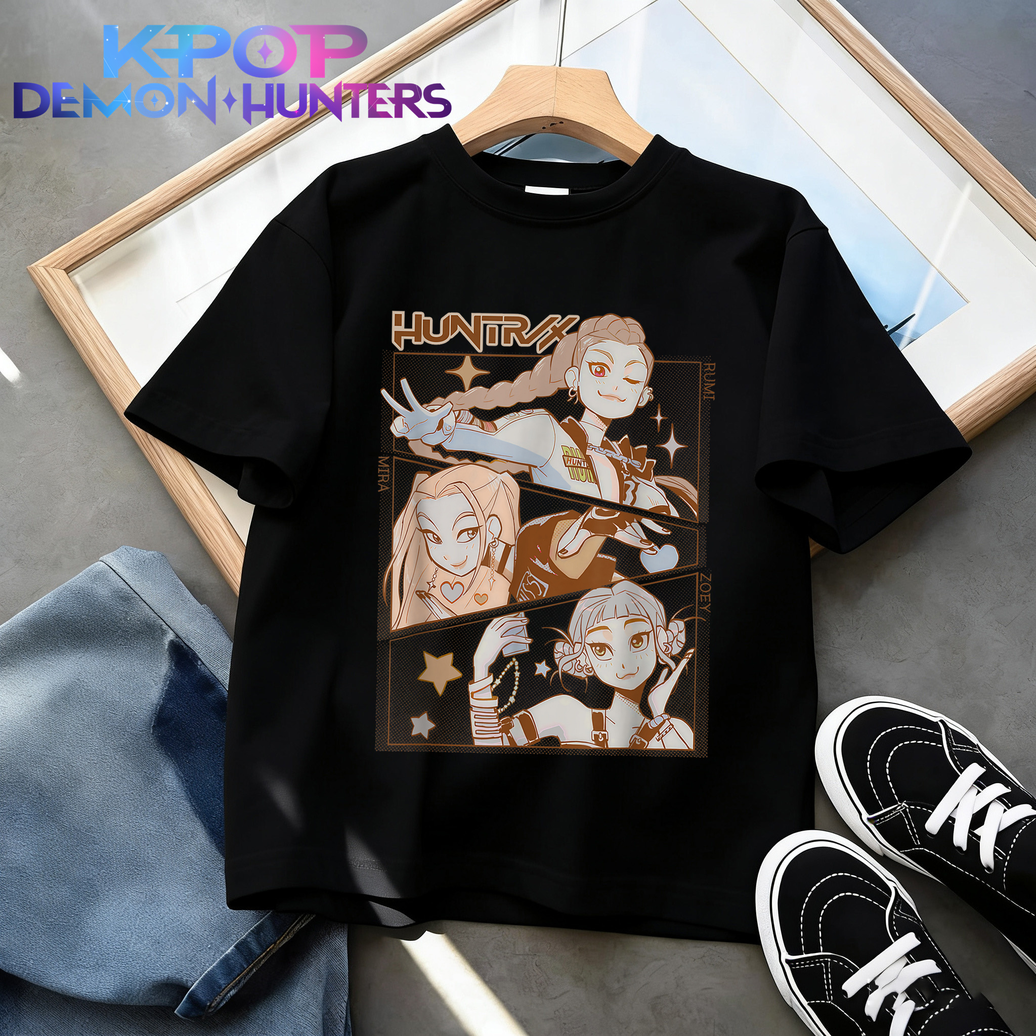  KPop Demon Hunters Kids T-Shi - Summer Clothing Kids Sale ulasan dan harga