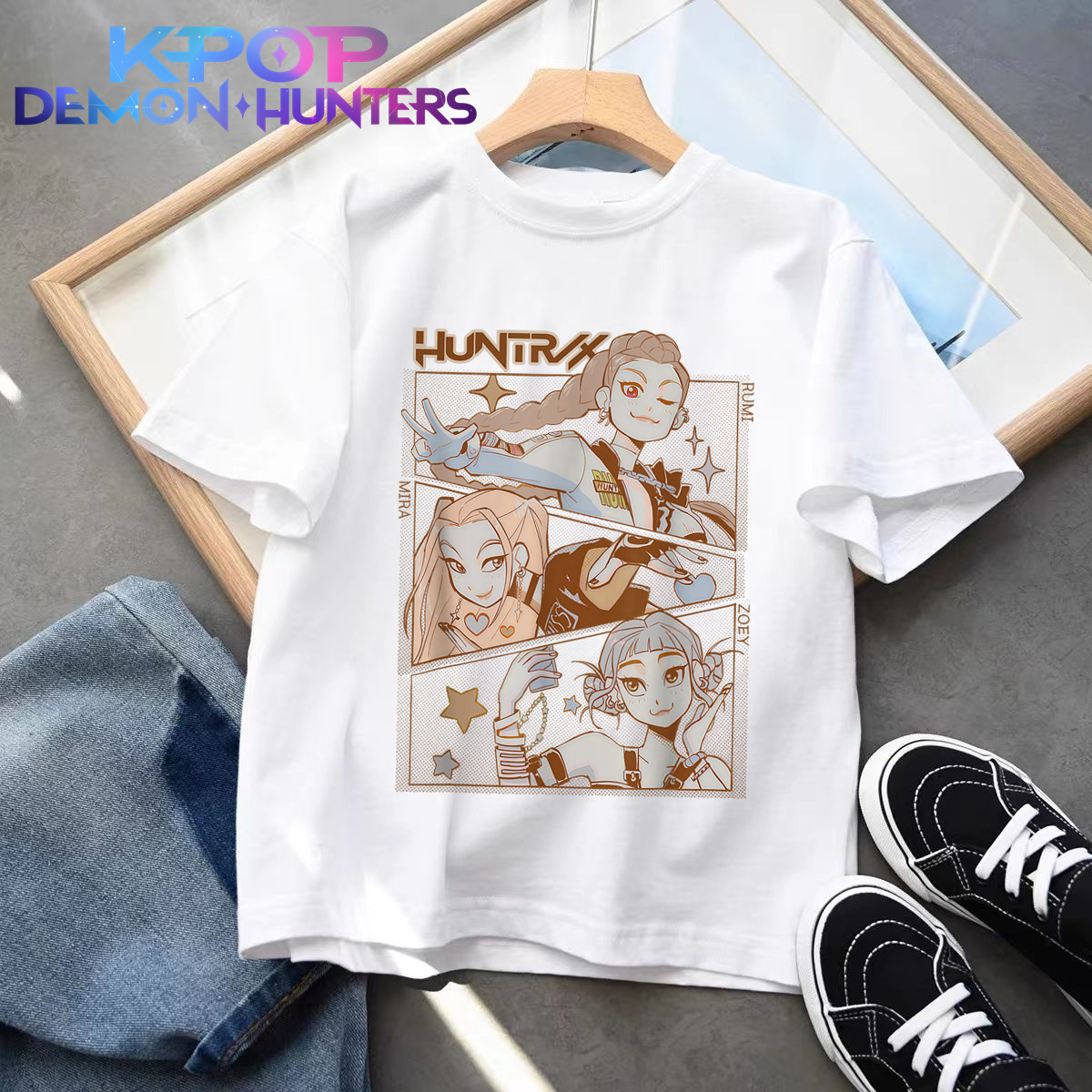  KPop Demon Hunters Kids T-Shi - Summer Clothing Kids Sale ulasan dan harga