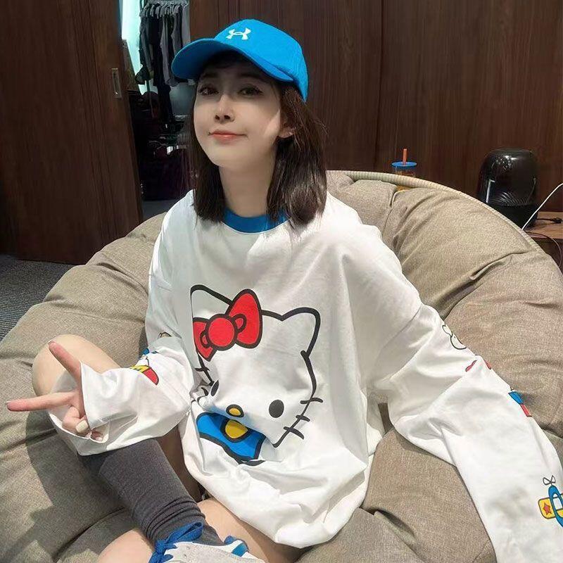 Long-Sleeved Hello Kitty Summe - Summer Clothing ulasan dan harga
