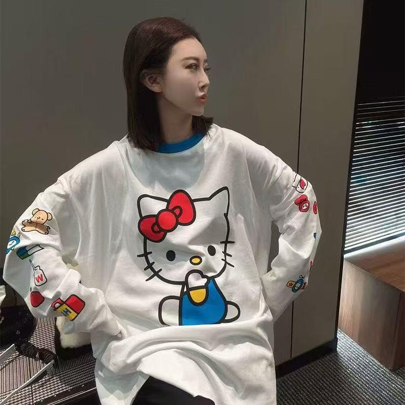 Long-Sleeved Hello Kitty Summe - Summer Clothing ulasan dan harga