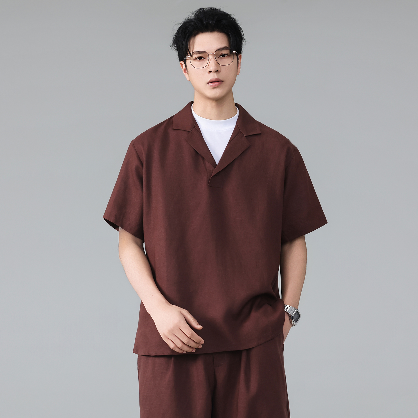 Men Summer Vintage Lightweight - Linen Shorts Men ulasan dan harga