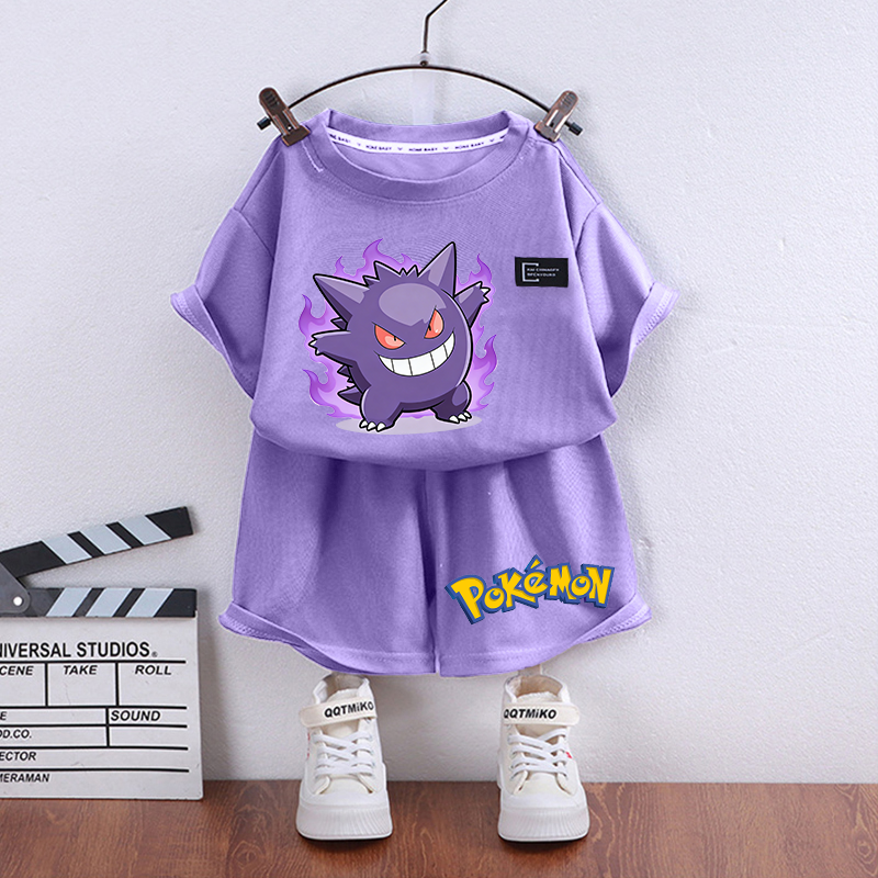 2pcs Pokemons Short-sleeved Sh - Summer Clothing Gifts ulasan dan harga