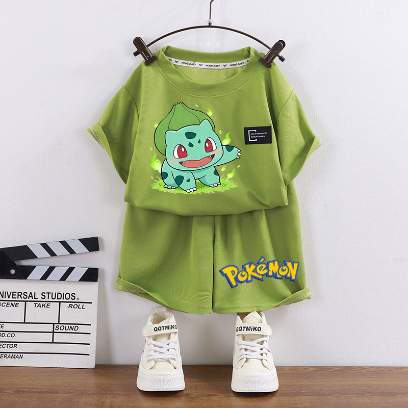 2pcs Pokemons Short-sleeved Sh - Summer Clothing Gifts ulasan dan harga