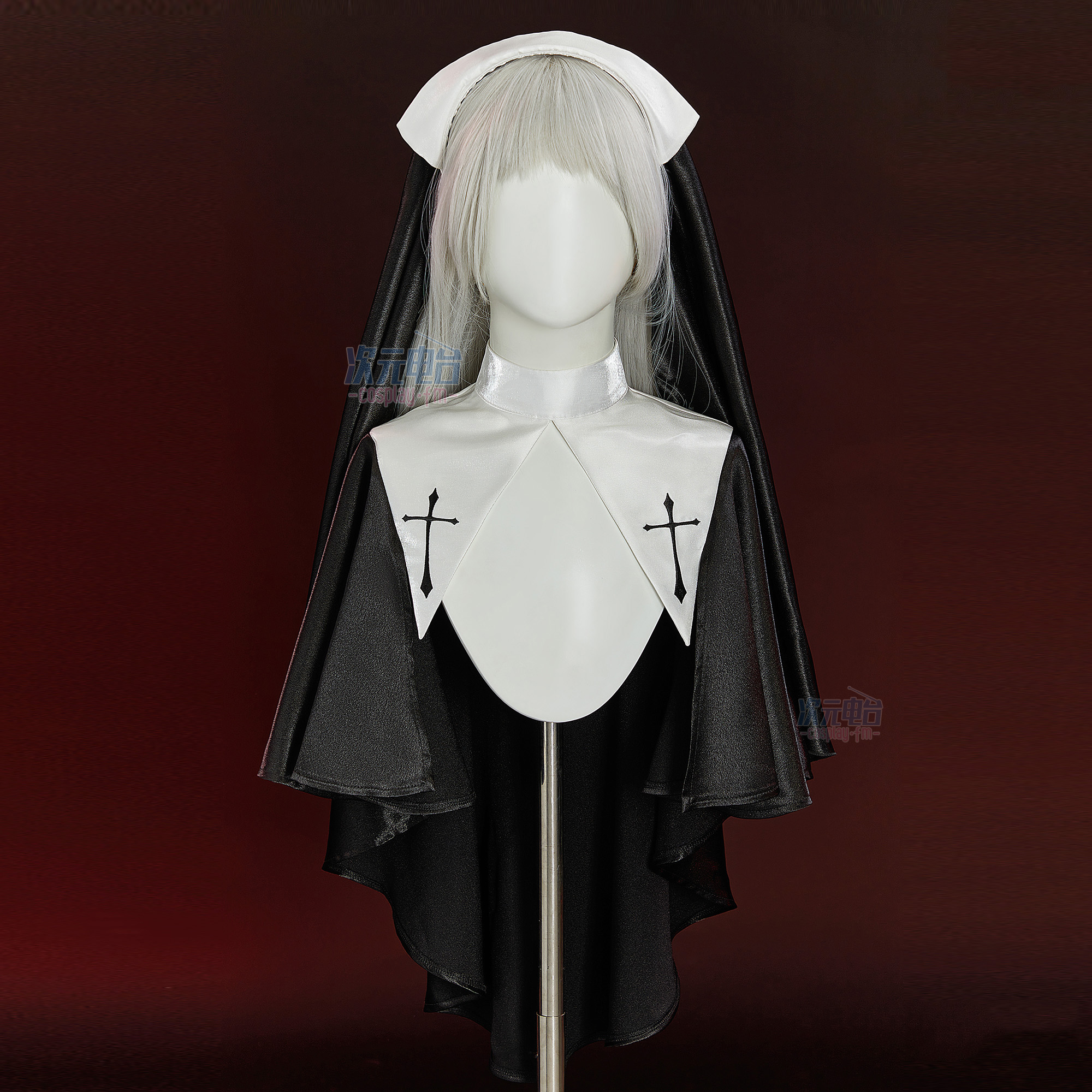 Nun Cosplay Costume Women Sexy - Romper Playsuit Women ulasan dan harga