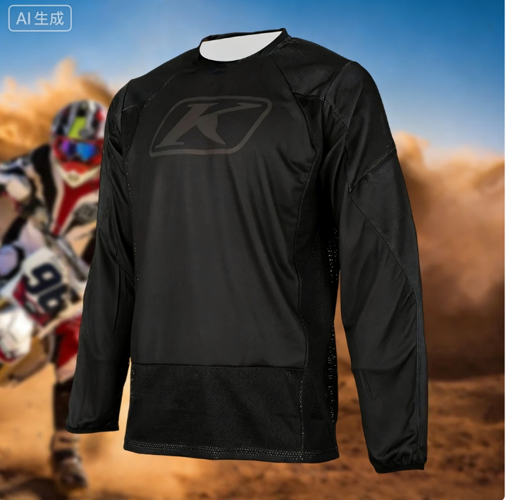 Summer BMX DH MTB Long Sleeved - Summer Clothing Motorcycle ulasan dan harga
