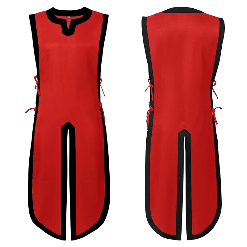 Men Medieval Vest Robe Hallowe - Summer Renaissance Clothing ulasan dan harga
