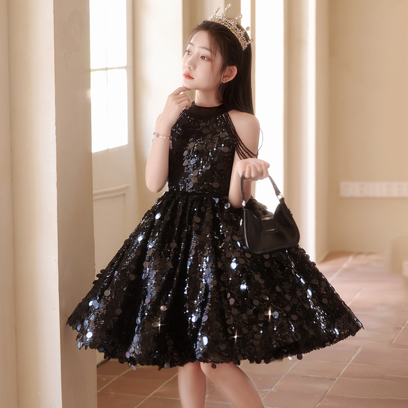 Black girl dress light luxury  - Summer Clothing For Teen Girls ulasan dan harga