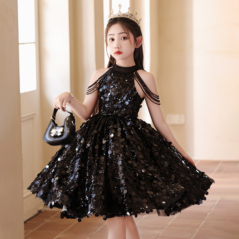 Black girl dress light luxury  - Summer Clothing For Teen Girls ulasan dan harga