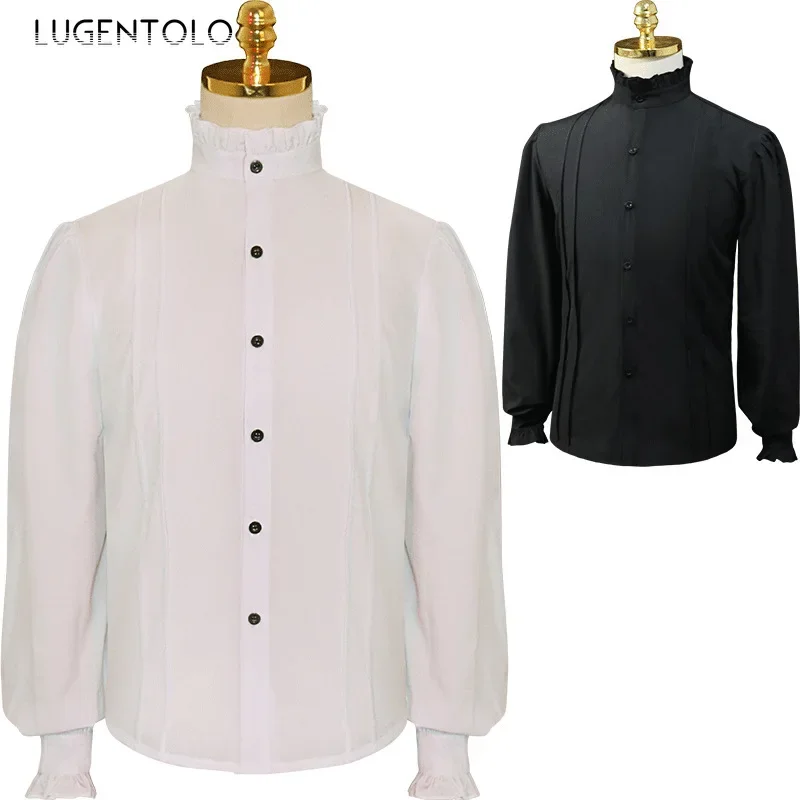 Men Medieval Renaissance Shirt - Summer Renaissance Clothing ulasan dan harga