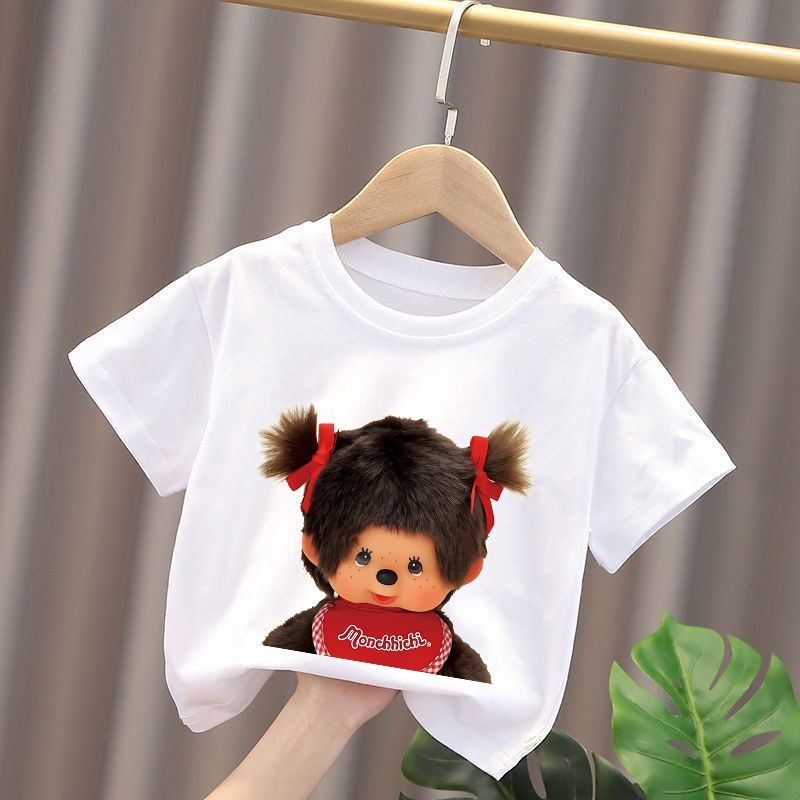 Monchhichi Kids T-shirts Anime - Summer Clothing Gifts ulasan dan harga