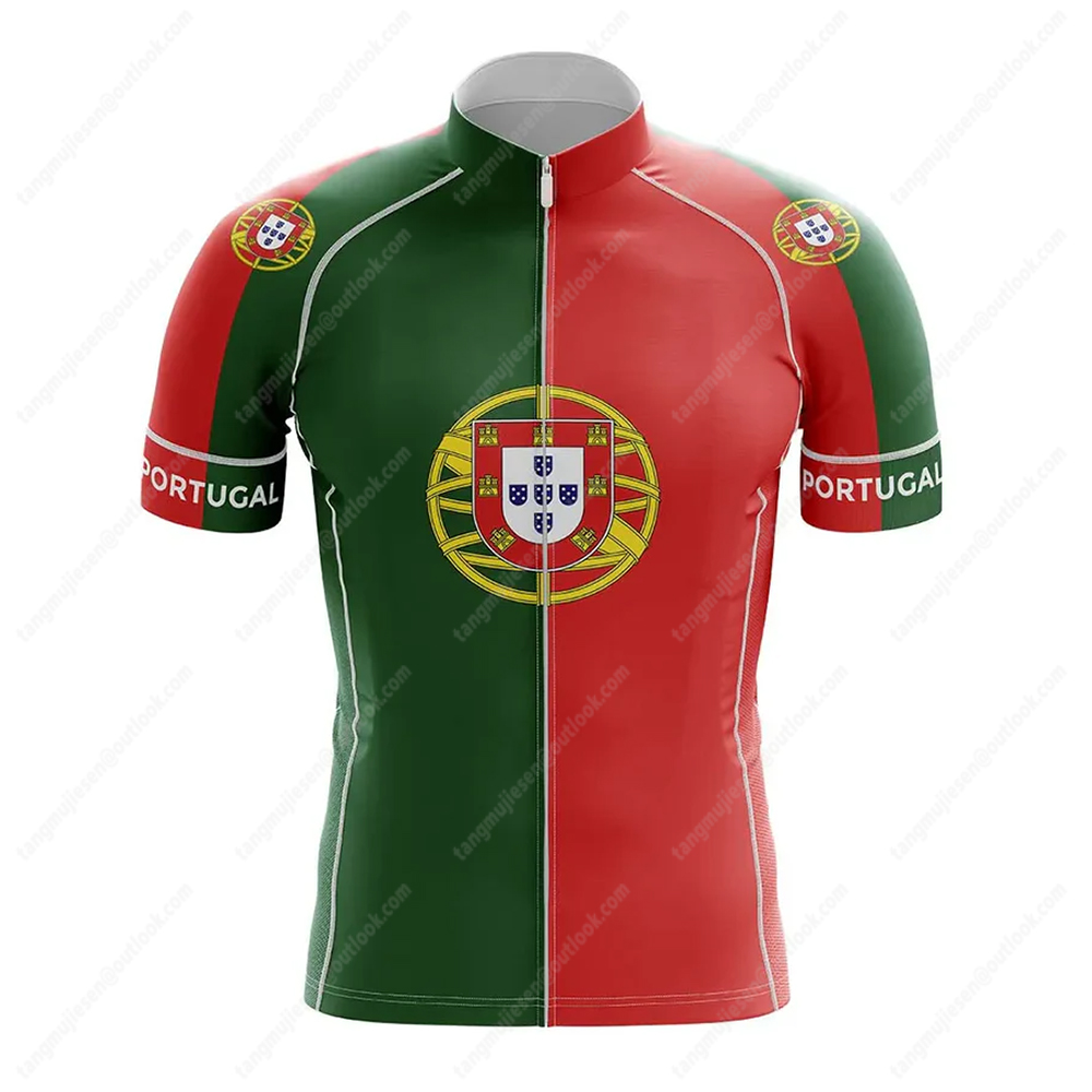 Portugal Cycling Clothes Mtb M - Summer Jumper Clothing ulasan dan harga