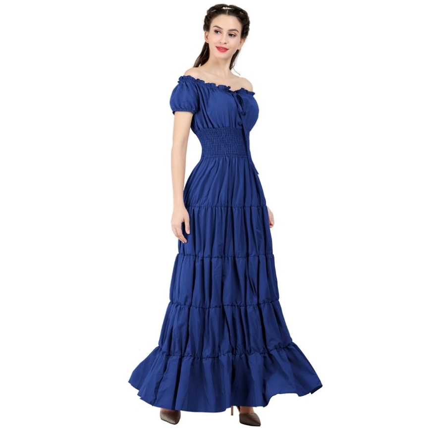 Renaissance Medieval Dress Wom - Summer Renaissance Clothing ulasan dan harga
