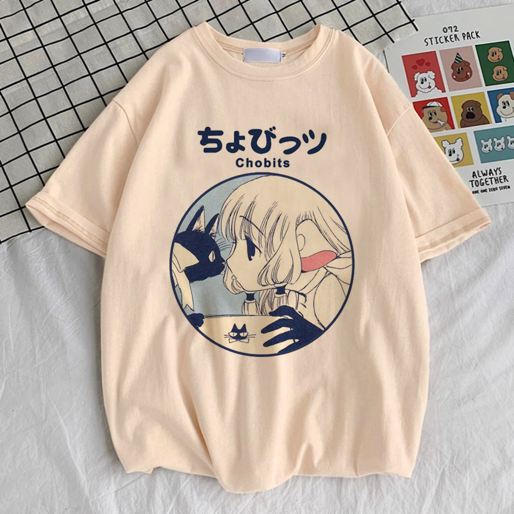 Chobits tshirt girl University - Summer Grunge Clothing ulasan dan harga