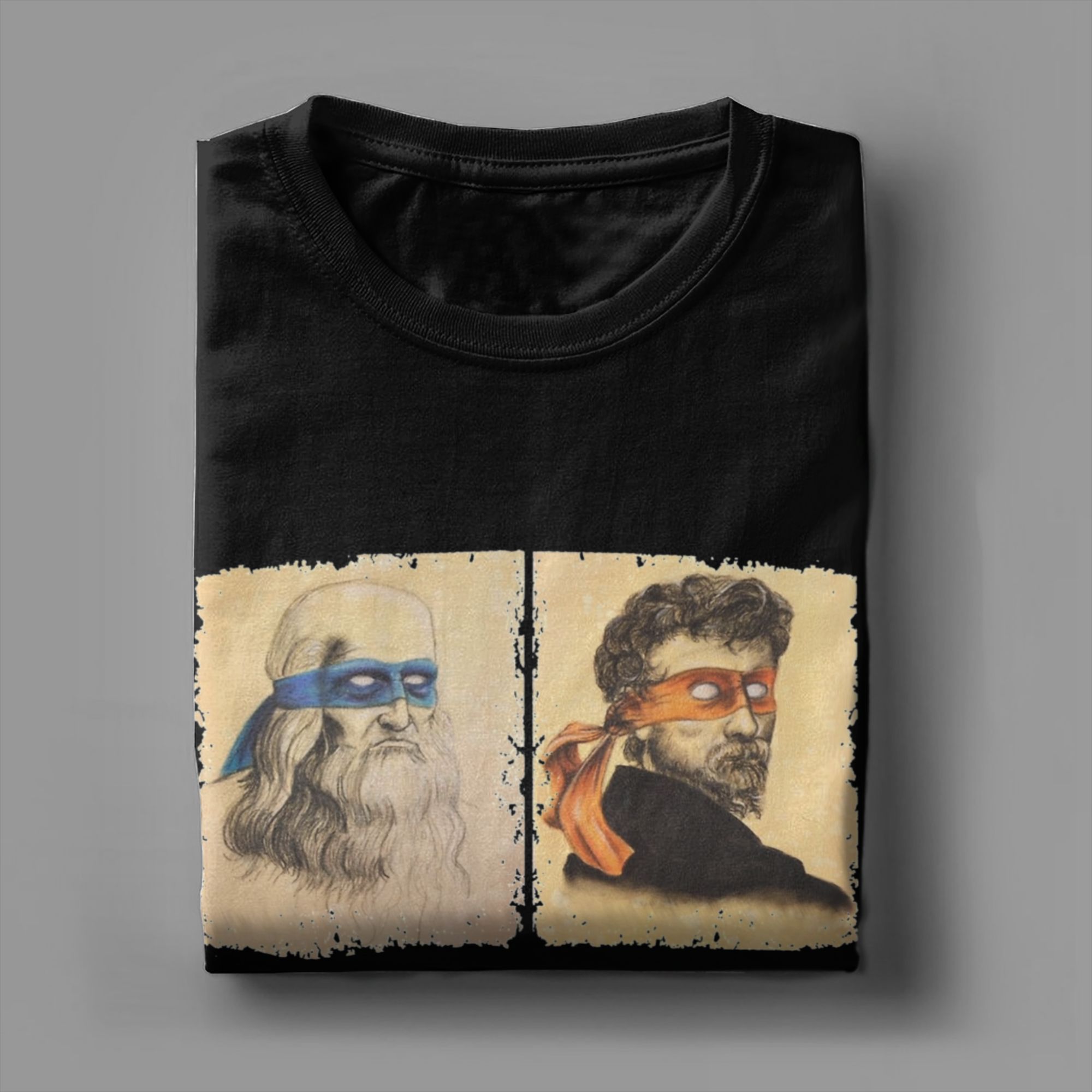 Science Turtles T Shirt Men Pu - Summer Renaissance Clothing ulasan dan harga