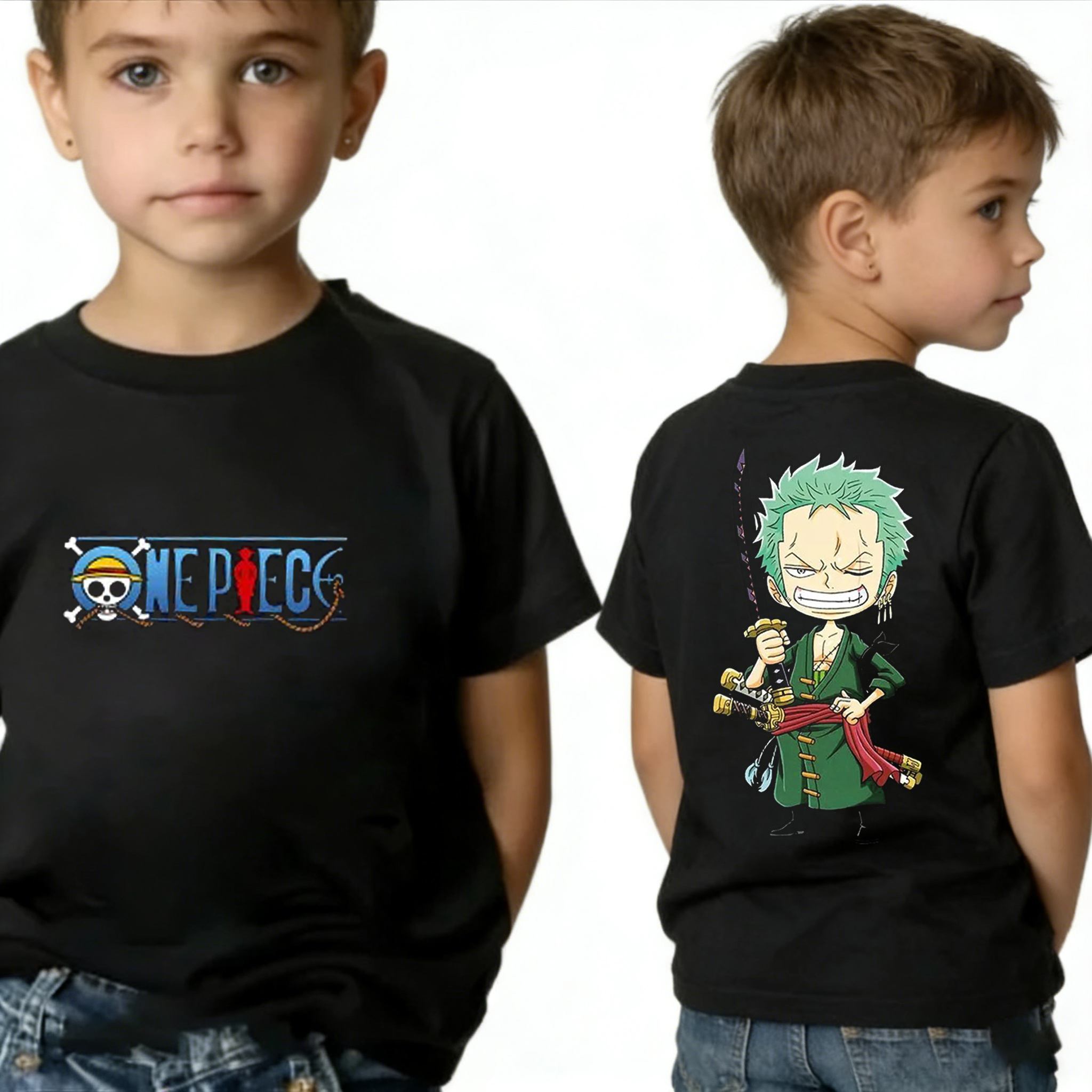 One Piece Boy's Girl's T Shirt - Summer Clothing Gifts ulasan dan harga
