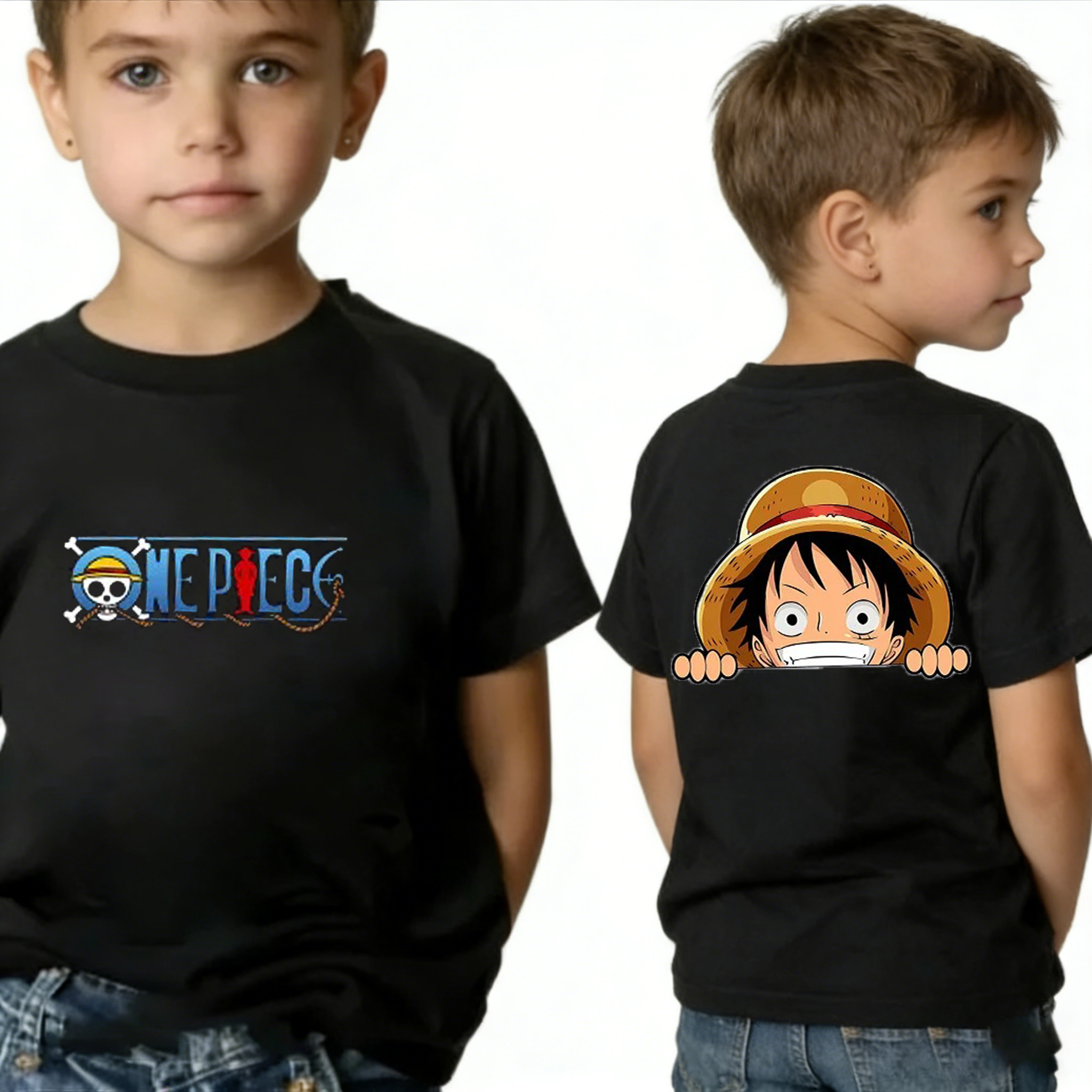 One Piece Boy's Girl's T Shirt - Summer Clothing Gifts ulasan dan harga