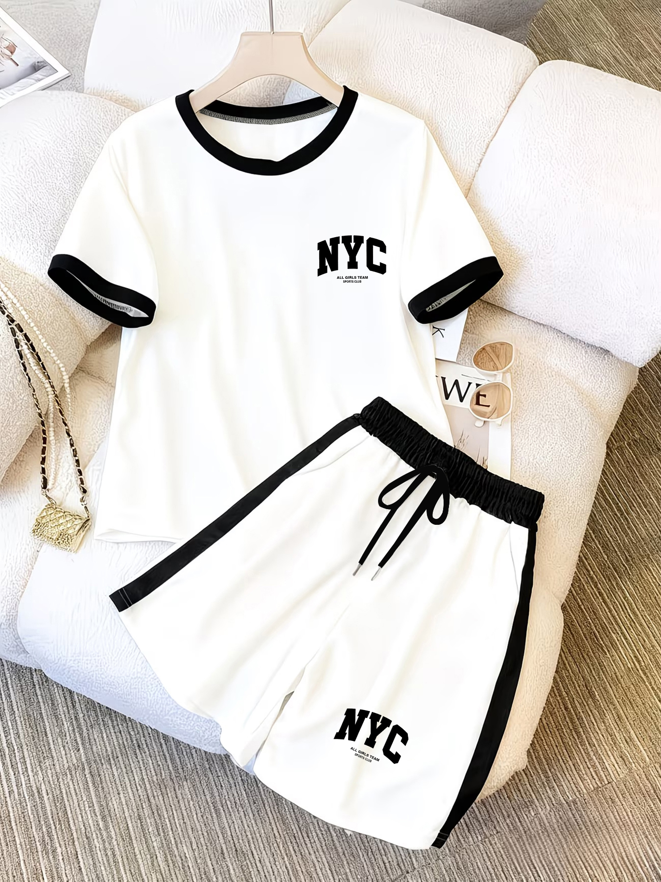 American College Style Two-Pie - Summer Clothing Nyc ulasan dan harga