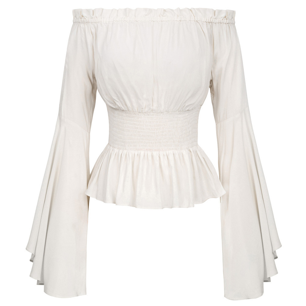 Middle Ages Tops and Long Slee - Summer Renaissance Clothing ulasan dan harga