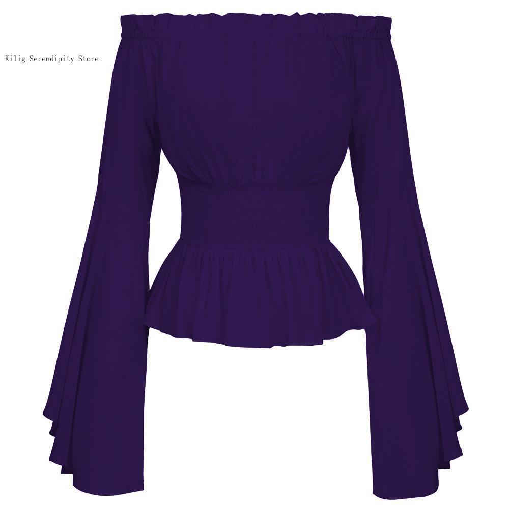 Middle Ages Tops and Long Slee - Summer Renaissance Clothing ulasan dan harga